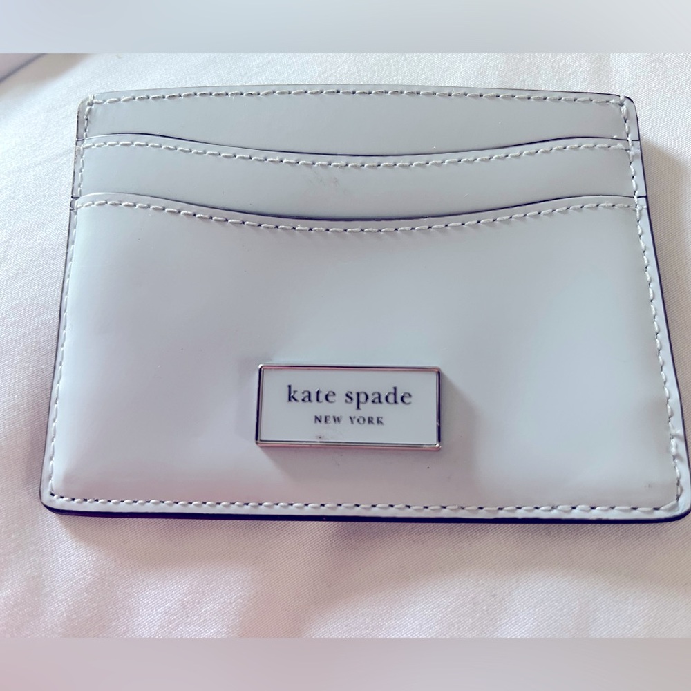 Kate Spade White Card Holder